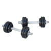 Fitness Weight Lifting Iron Dumbbell Set - 15 Kg