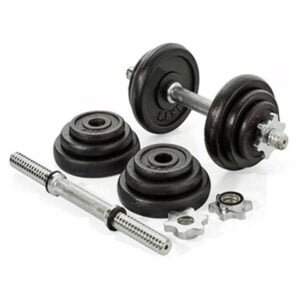 Fitness Weight Lifting Iron Dumbbell Set - 15 Kg