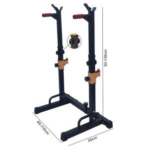 Multi-Functional Adjustable Dipping Station Workout Rack