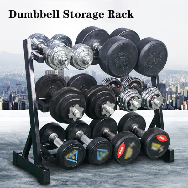 Multi-Layer Dumbbell Storage Rack