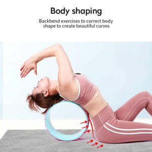 3D Wheel Roller Circle for Yoga Fitness