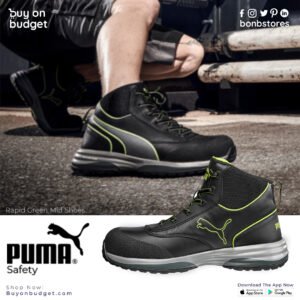 PUMA Safety Shoes Rapid Green Mid 635500