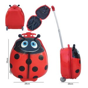 Cuties and Pals 13-Inch Rolling Luggage