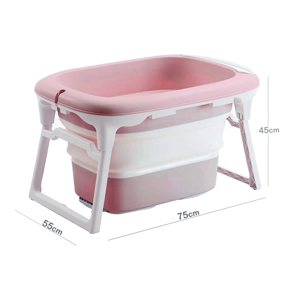 Baby Foldable Bathtub Plastic