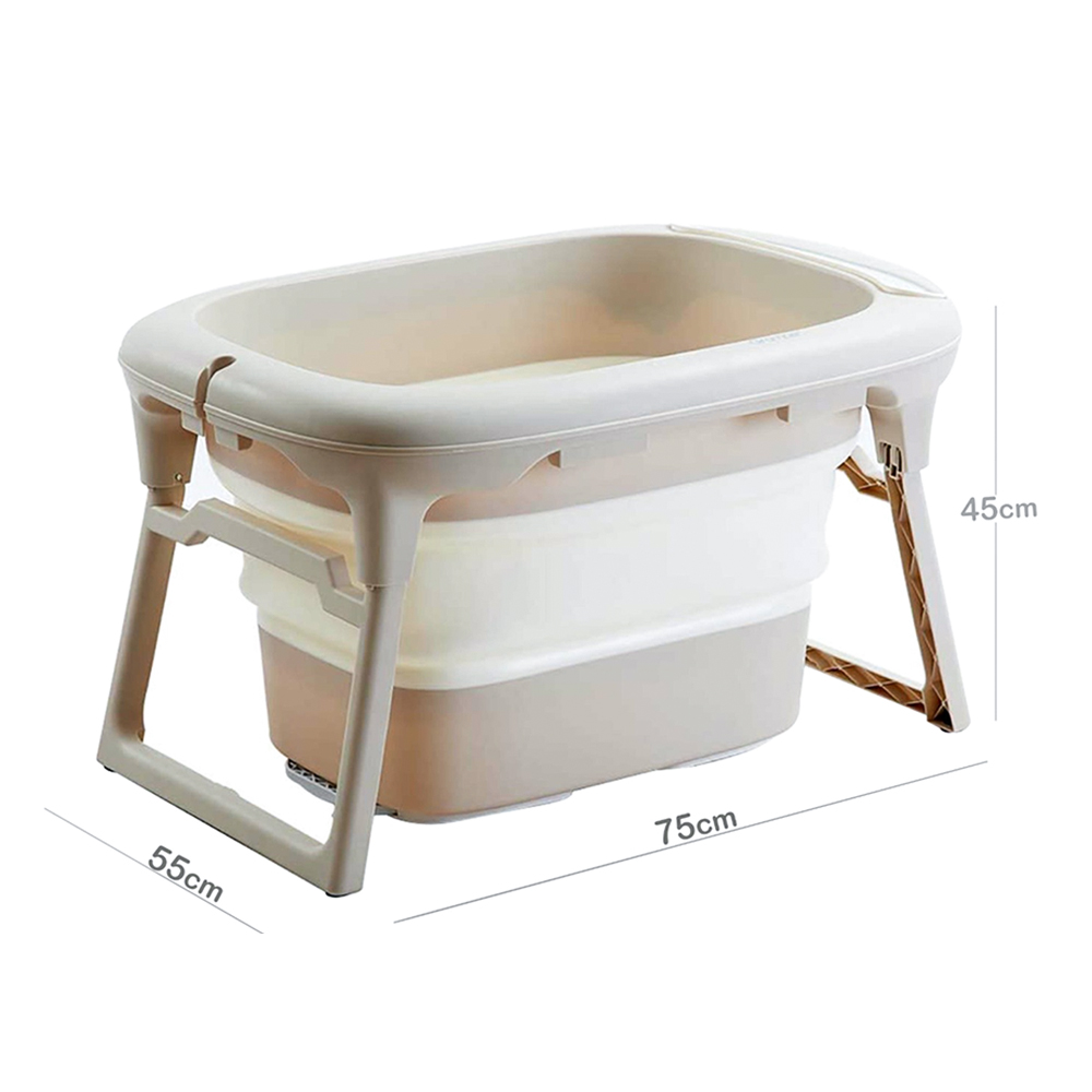 Baby Foldable Bathtub Plastic