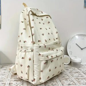 Floral Charm Women's Casual Backpack