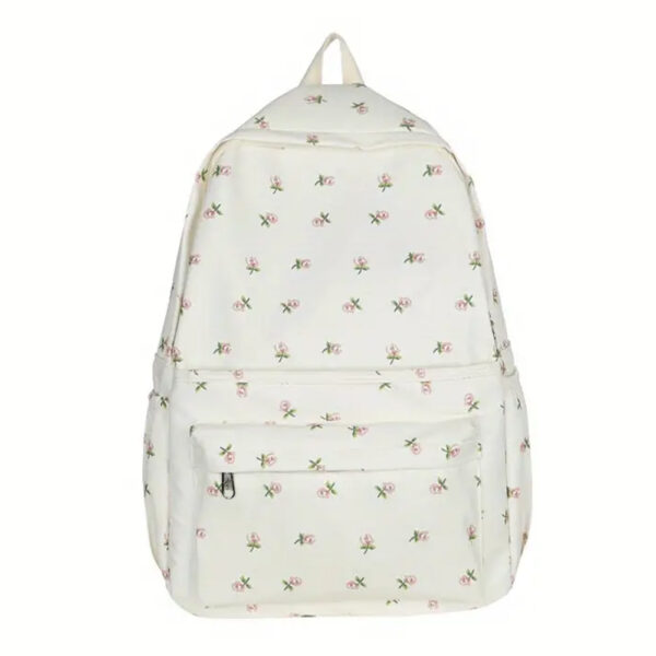 Floral Charm Women's Casual Backpack