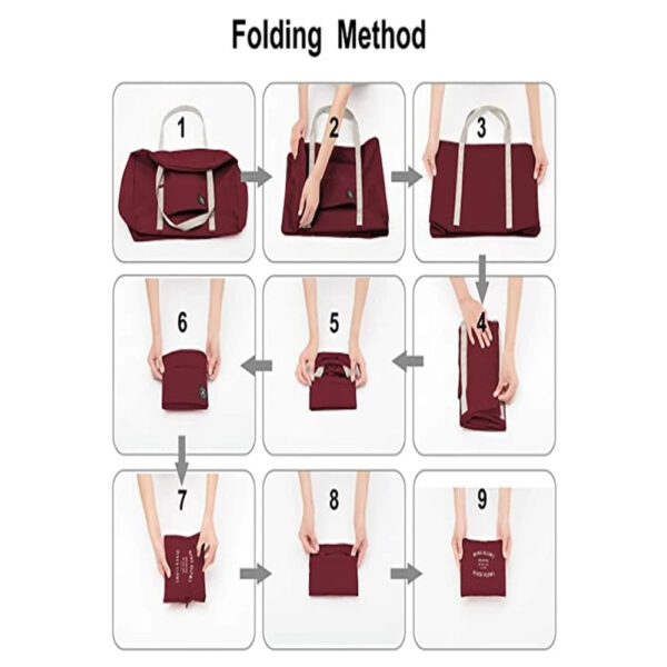 Foldable travel Bag for man women