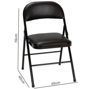 Folding Chair with Padded Seats