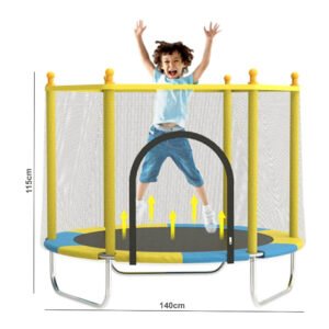 Trampoline with Safety Net Protection