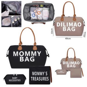Large Capacity Travel Mommy Diaper Bag