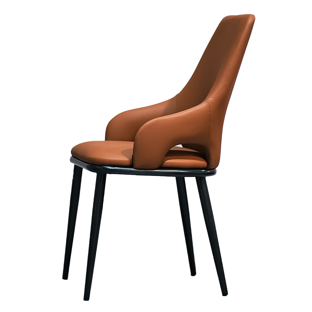 Modern Luxury Faux Leather Dining Chairs