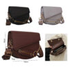 Leather Shoulder Bag for Women