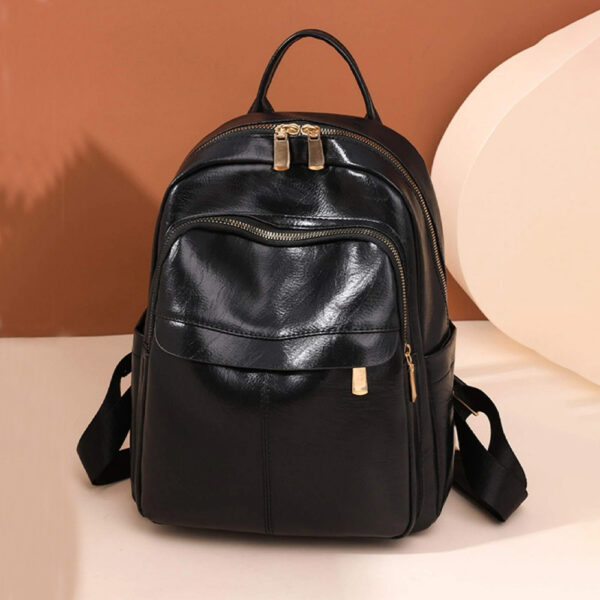 Chic Leather Women's Urban Backpack