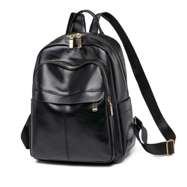 Chic Leather Women's Urban Backpack