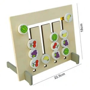 Fruit 2 In 1 Color & Puzzle Game