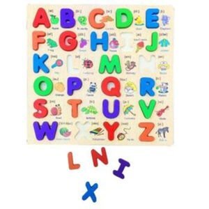 English ABC Wooden Puzzle
