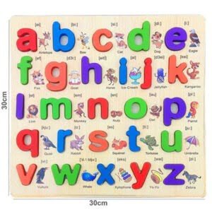 English ABC Wooden Puzzle