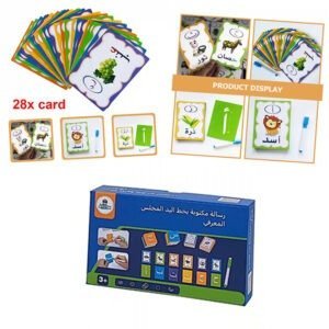 Arabic Alphabet Educational Flash Card