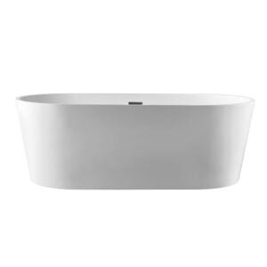 Acrylic Bath Tub 1800x800x580MM - White (BT 03-180)
