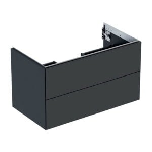 Geberit ONE Cabinet for Washbasin with Two Drawers – Lava Matt