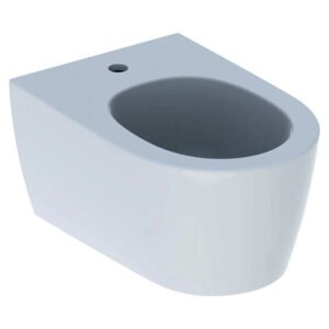 Geberit ONE Round Wall-hung Bidet Shrouded without Overflow - White