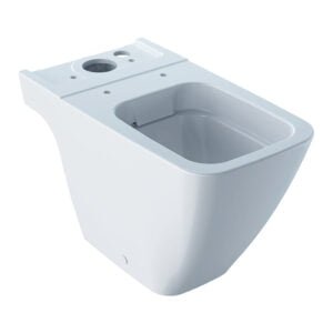 Geberit Icon Square Floor-Standing WC for Close-Coupled Exposed Cistern - White