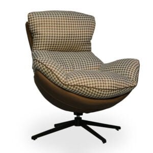 Modern Durable PU Leather Swivel Sofa Chair - CH-04