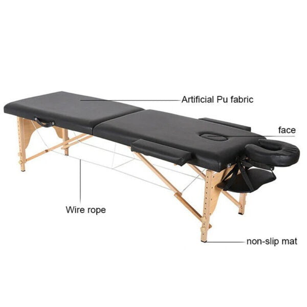 Portable Foldable Wooden Massage Bed