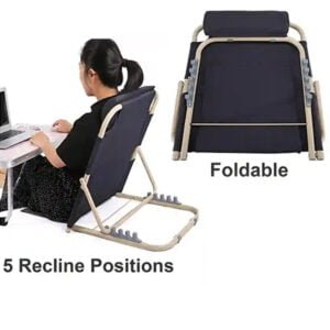 Adjustable Bed Backrest With Head Pillow