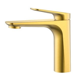 Brass Basin Mixer Luxury Gold - (NH10110LG)