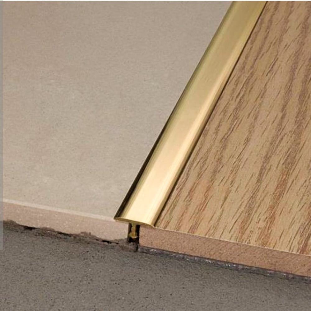 T-shape Brass Tile Profile 20mm - Gold (2.5mtr)