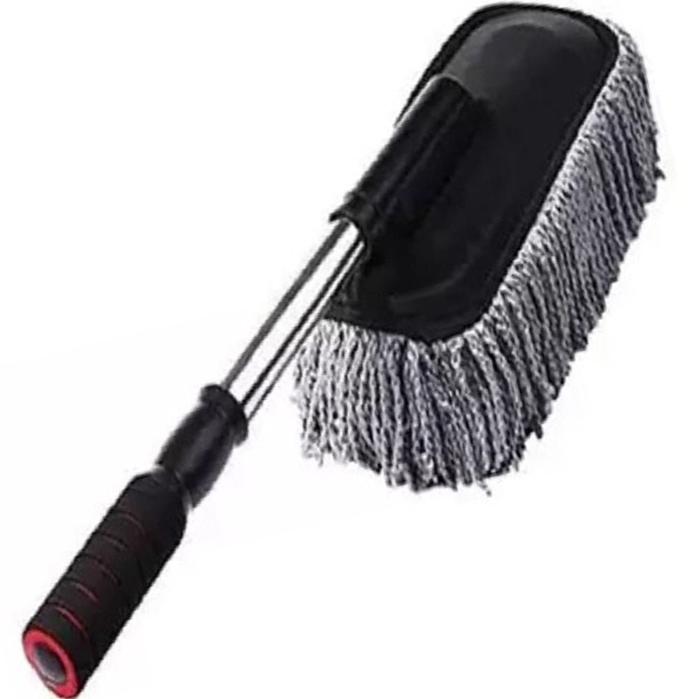 Car Cleaning Dust Mop with Extended Steel Handle-
