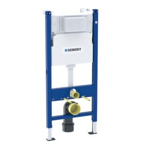 Geberit Duofix Element for Wall-Hung WC -112 cm with Alpha Concealed Cistern-12 cm
