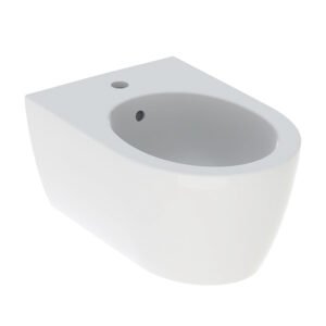 Geberit Icon Wall-Hung Bidet, Shrouded with Overflow - White