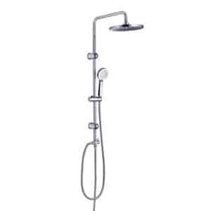 Shower Set with Round Hand Shower - Chrome (SP23830)