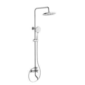 Multi functional Shower Set with Round Head - Chrome (D052166)
