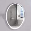 LED mirror with Aluminum Frame 60x80cm – Silver (246L-S)