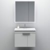 Vanity Bathroom Cabinet with LED Light 800x500x500MM - Grey (SS-6518-80)