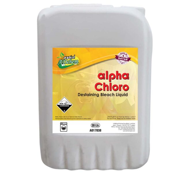 Alpha Chloro - Destaining Bleach Liquid