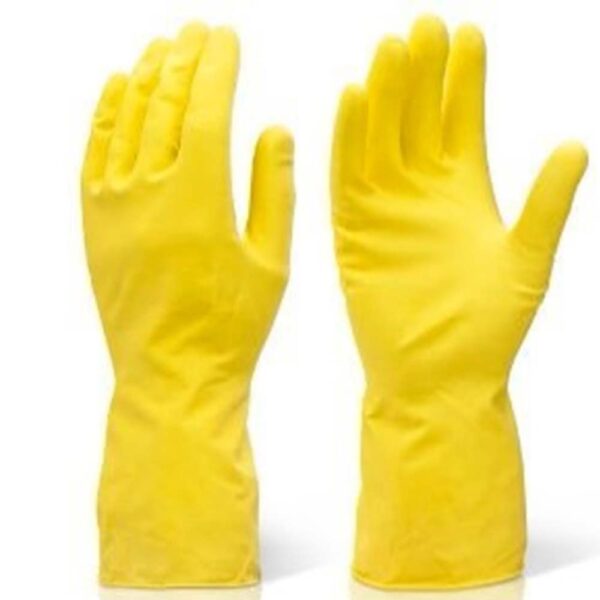 Latex Cleaning Gloves with Long Cuffs