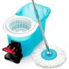 Quick-Wring Spin Mop Set