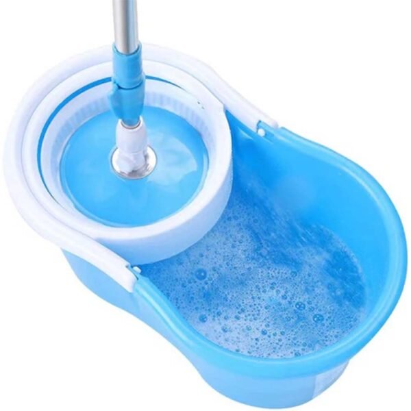 Spinning Mop Bundle with Easy wring Bucket and Additional Refill