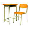 School Table with Chairs – 60x40x75cm