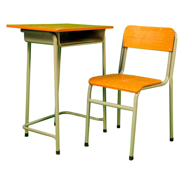 School Table with Chairs – 60x40x75cm