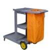 Three-Tier Plastic Utility Cart.