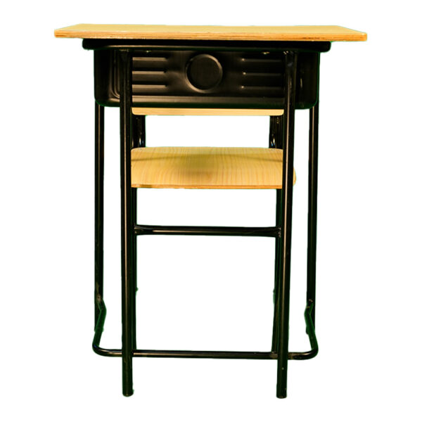 Wooden School Table with Chairs - 60x40x75cm