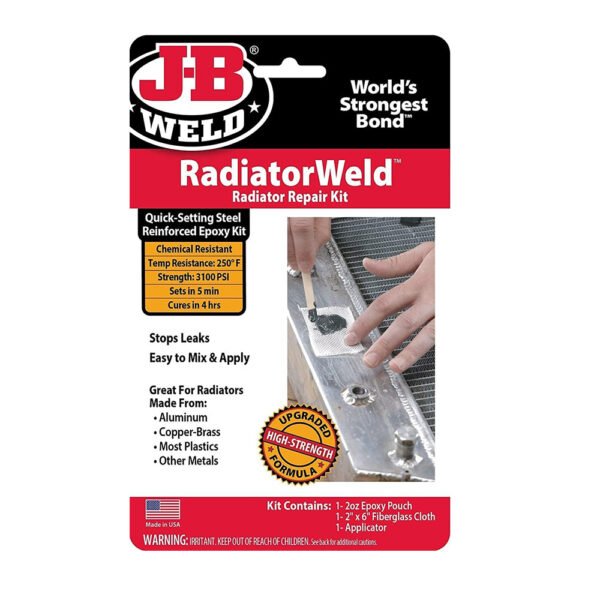 JB weld Radiator weld Kit