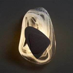 Minimalist Glass LED Wall Light