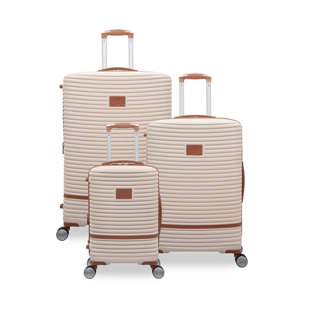 IT Luggage Cream 3 Piece Trolley Set Buyonbudget Online shopping in Qatar